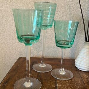 PartyLite Santorini trio votive/tealight holder